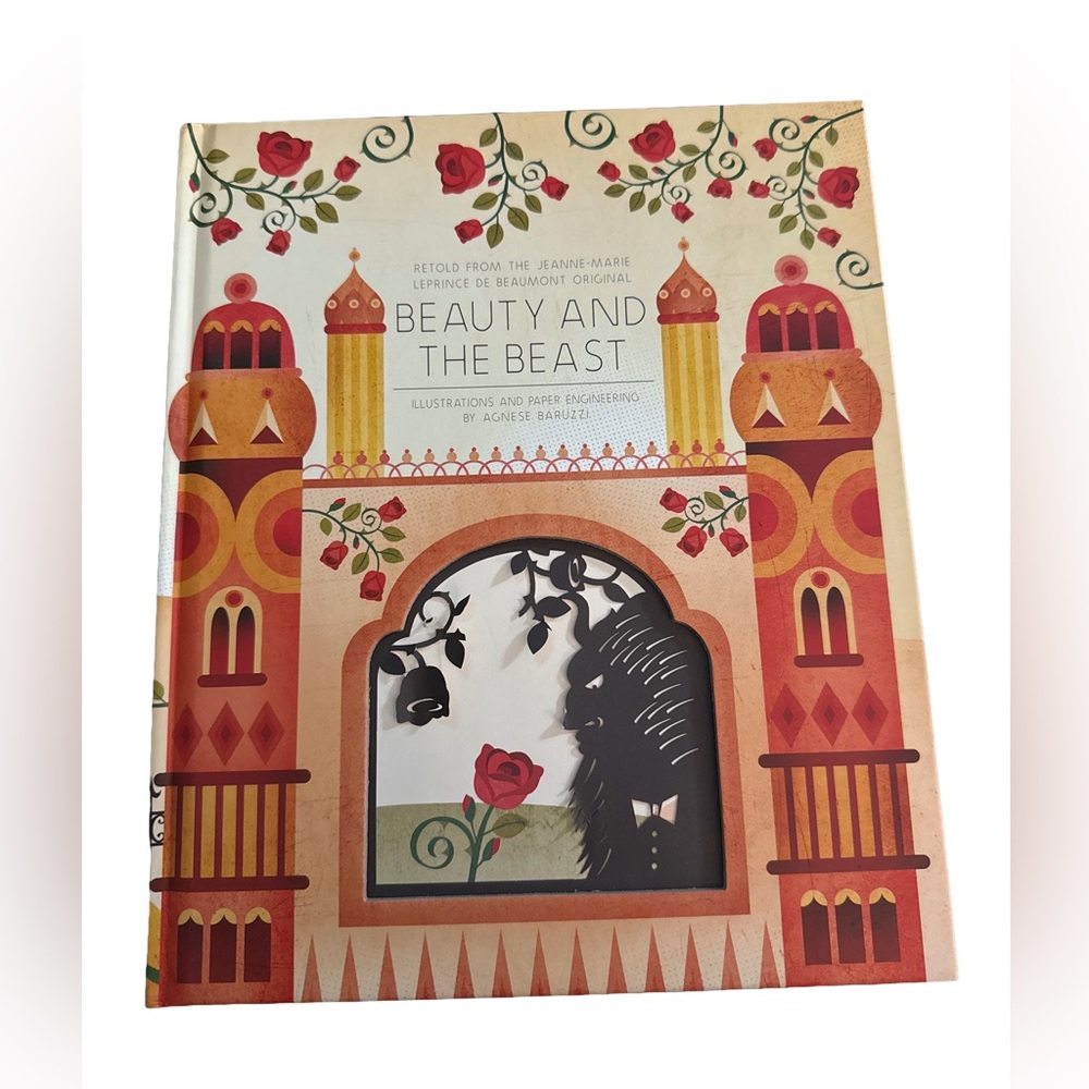 Beauty and the Beast Illustrated Book by Agnese Barlizzi